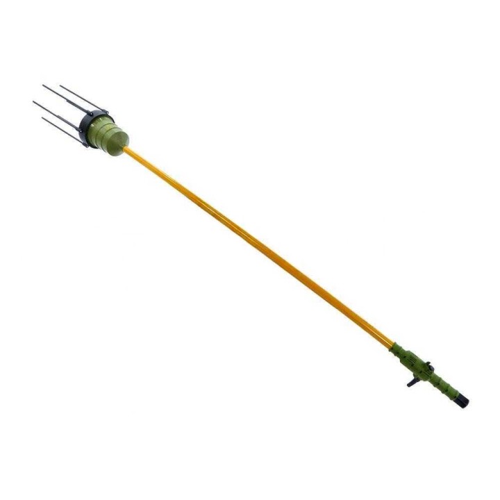 Oliviero Synthesis -akkuoliivinkerääjä, 12 V, 250 cm, alumiinivarsi