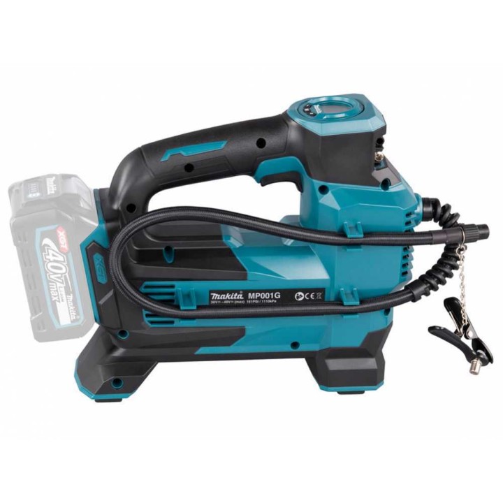 Makita MP001GZ akkukompressori, 40 V, 11,1 bar, ilman akkua ja laturia
