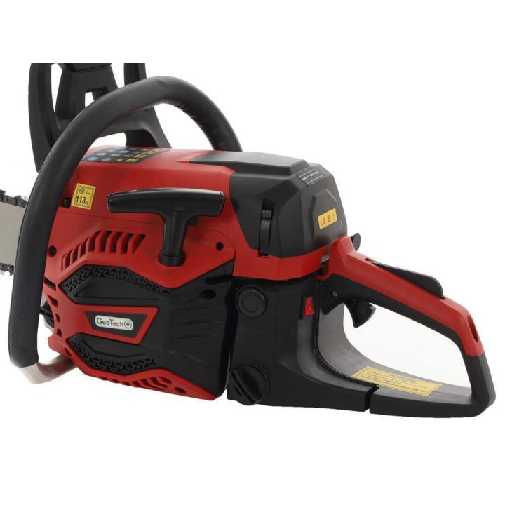 GeoTech GMS 52-45 bensiinimoottorisaha, 52 cm³, 2,5 HP, 45 cm laippa