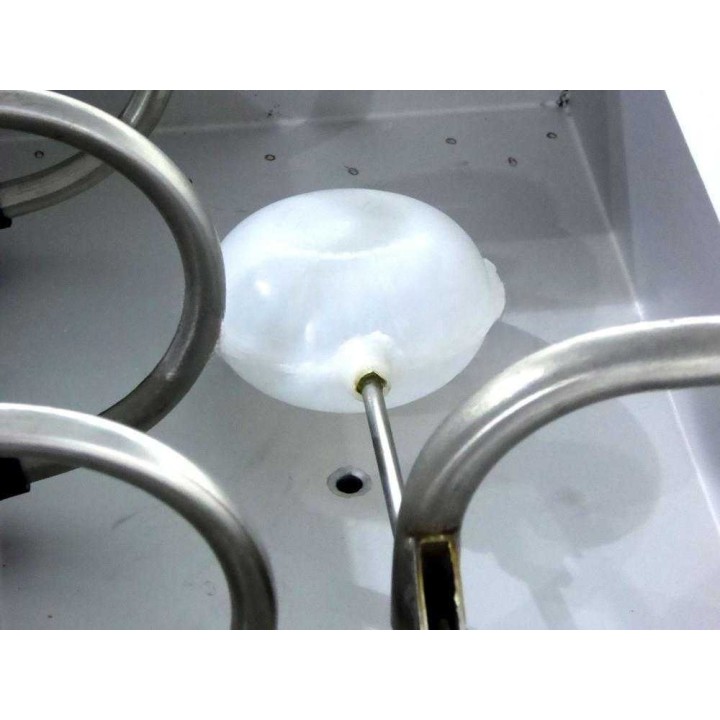 Enotecnica Pillan 5B INOX manuaalinen täyttökone, 5 suutinta, 350 pulloa/tunti