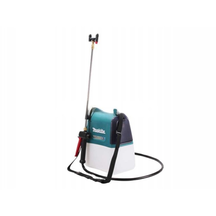 Makita DUS054Z akkukäyttöinen reppuruisku, 5 l, 18 V, akku ja laturi