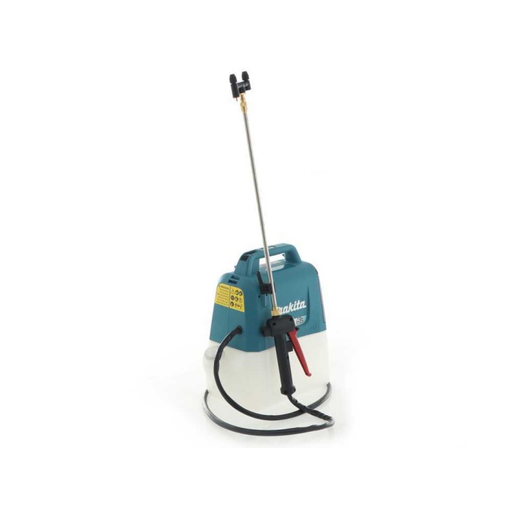 Makita DUS054Z akkukäyttöinen reppuruisku, 5 l, 18 V, akku ja laturi