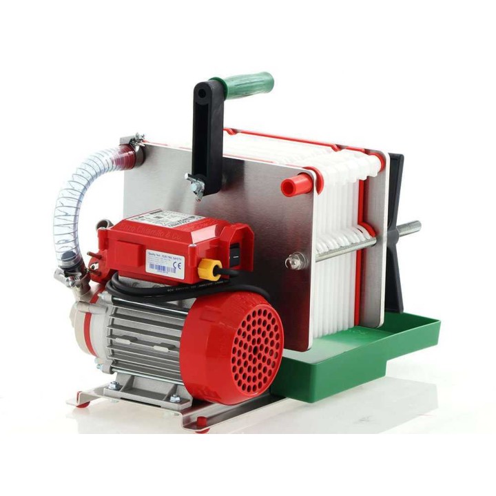 Rover Colombo 12 INOX viinisuodatin, 12 kartonkia, 0,5 HP, 230 V