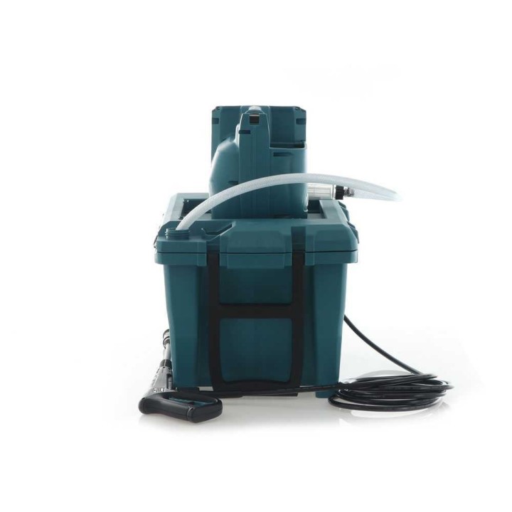 Makita DHW080ZK akkukäyttöinen painepesuri, 50 l, 80 bar, 2 akkua