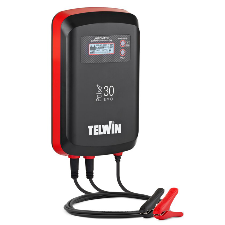 Telwin Pulse 30 Evo akkulaturi ja ylläpitolaite 12 24 V 5 400 Ah