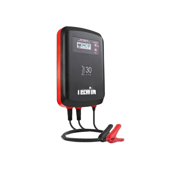 Telwin Pulse 30 Evo akkulaturi ja ylläpitolaite, 12–24 V, 5–400 Ah