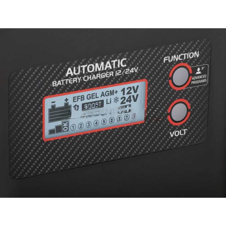 Telwin Pulse 30 Evo akkulaturi ja ylläpitolaite, 12–24 V, 5–400 Ah