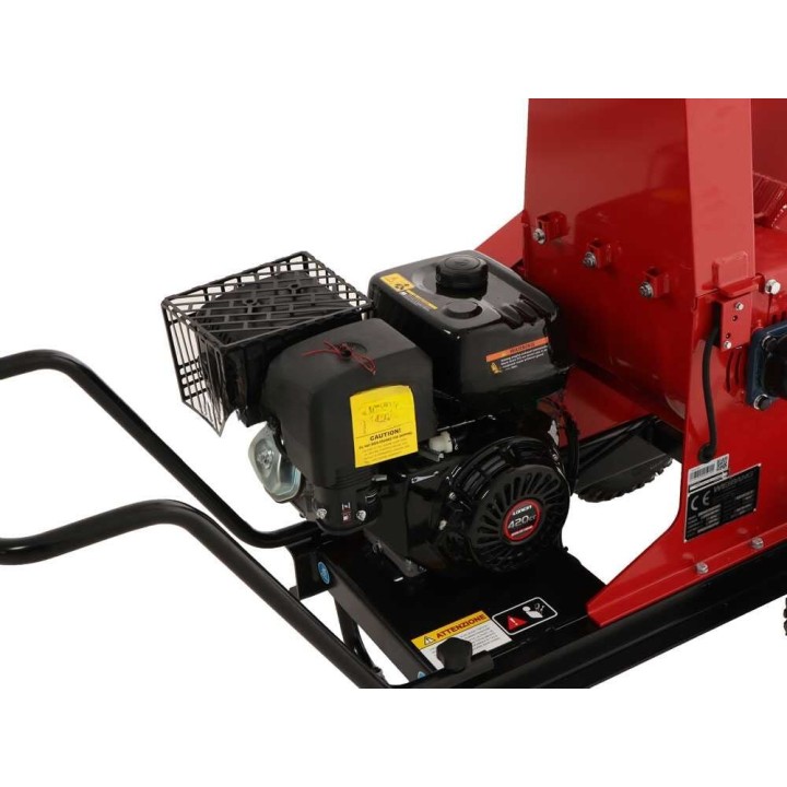 Weibang WBCH1013LCD biotrituratore oksille, Loncin 420 cm³, 15 HP, 100 mm