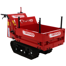 Cingolone telaketjukuljetin 350 kg Honda GP160 laajennettava lava