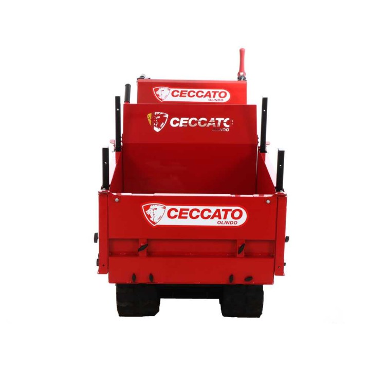 Cingolone telaketjukuljetin, 350 kg, Honda GP160, laajennettava lava
