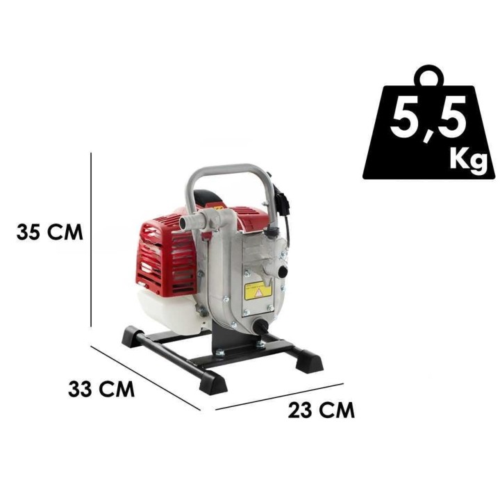 Blue Bird WP 341 moottoripumppu kasteluun, 1,2 HP, 100 l/min