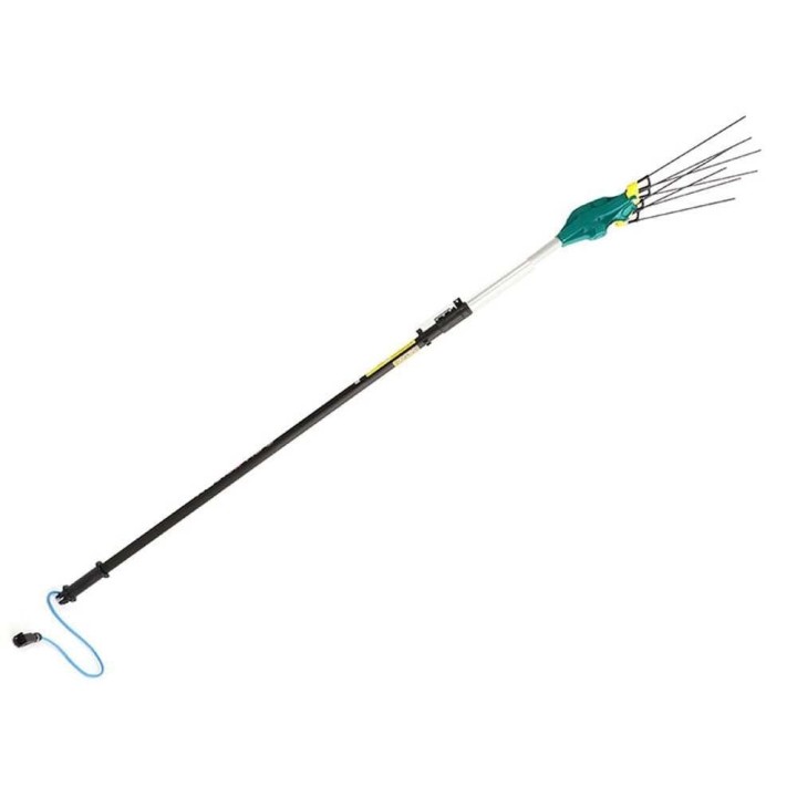 Zanon Falcon AL 200/F akkuoliivinkerääjä, 500 W, teleskooppivarsi 170–250 cm