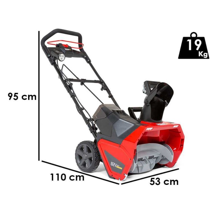 Snapper ESXD20S82K akkulumilinko, 51 cm, 82 V, 4 Ah