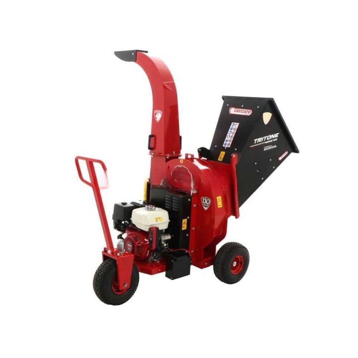 Ceccato Tritone Monster GX 390 bensiinikäyttöinen biotriturator, sähköstartti