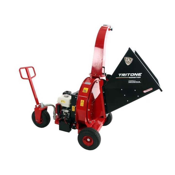 Ceccato Tritone Monster GX 390 bensiinikäyttöinen biotriturator, sähköstartti