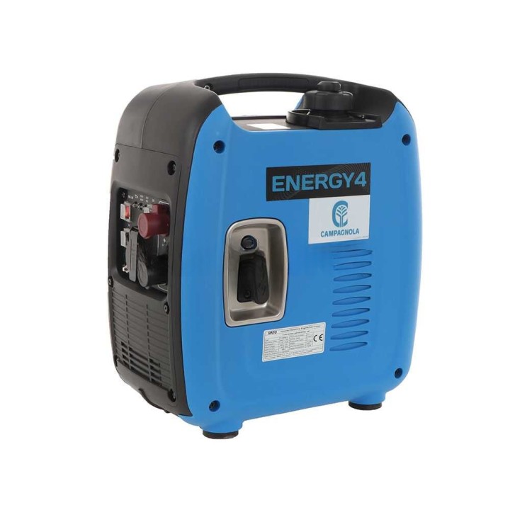 Campagnola Energy 4 invertterigeneraattori, 1 kW, 12 V, 230 V, bensiinikäyttöinen