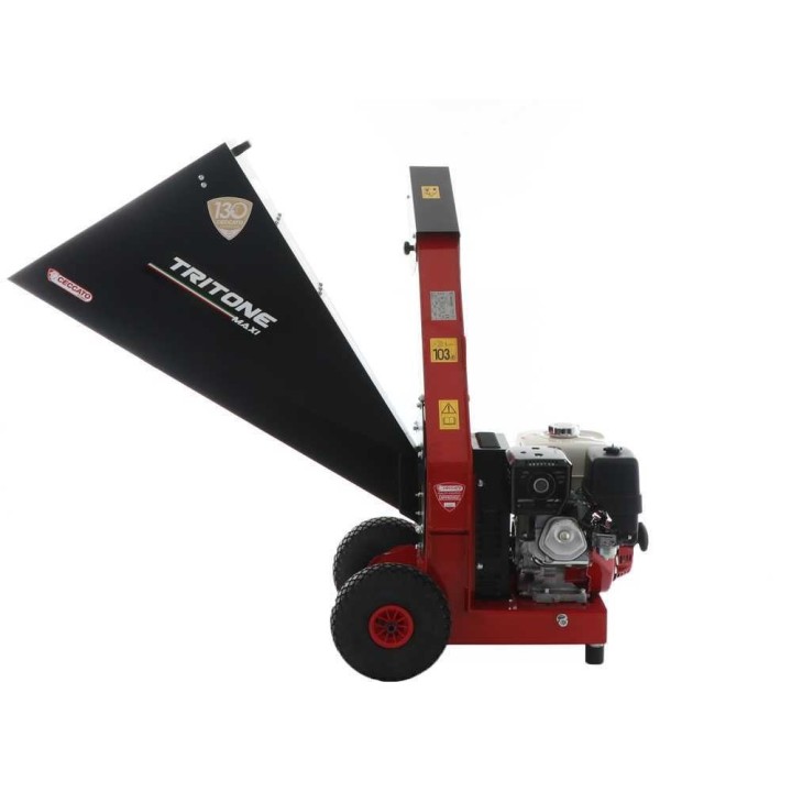 Ceccato Tritone Maxi -biotriturattori, Honda GX 390, 13 HP, sähköinen käynnistys