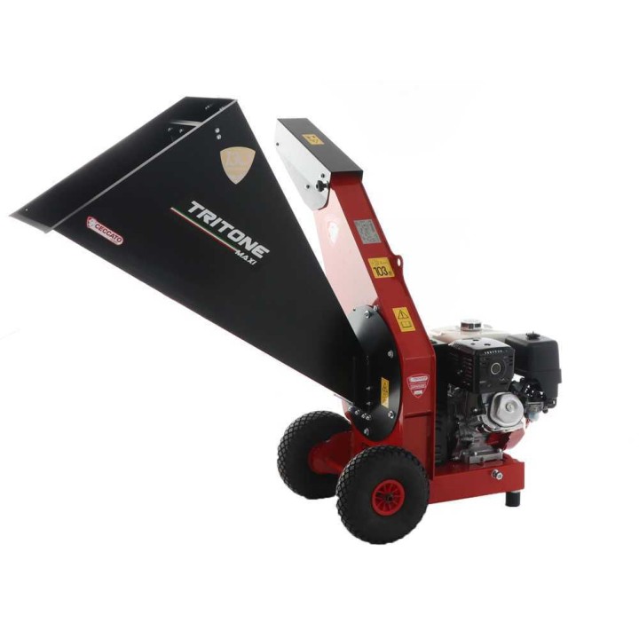 Ceccato Tritone Maxi -biotriturattori, Honda GX 390, 13 HP, sähköinen käynnistys
