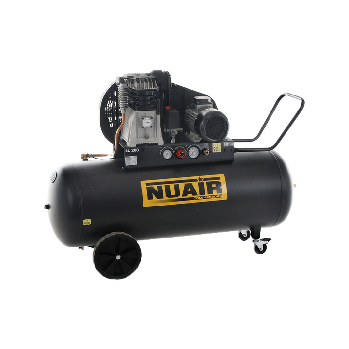 Nuair B3800B 4CT 200 TECH PRO kompressori 4 HP 200 l 400 V