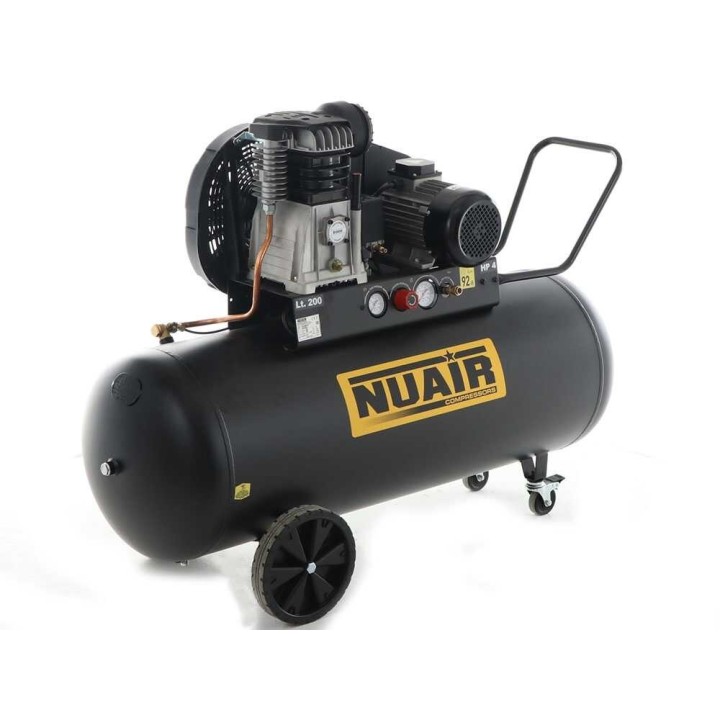 Nuair B3800B/4CT/200 TECH-PRO kompressori, 4 HP, 200 l, 400 V