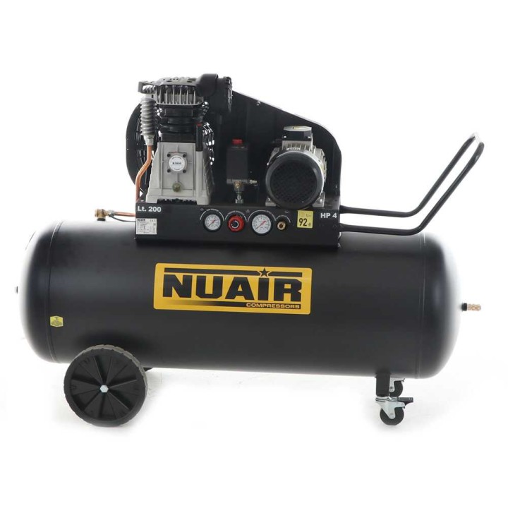 Nuair B3800B/4CT/200 TECH-PRO kompressori, 4 HP, 200 l, 400 V
