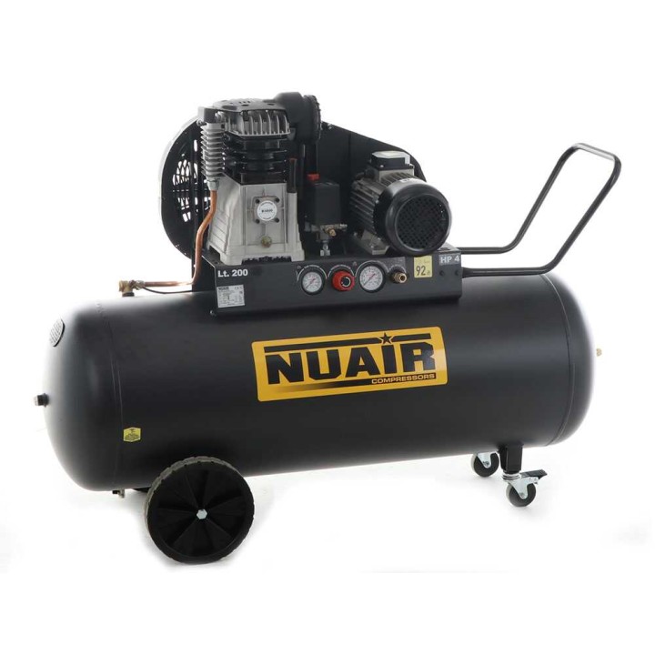 Nuair B3800B/4CT/200 TECH-PRO kompressori, 4 HP, 200 l, 400 V