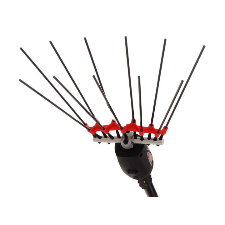 Infaco V5000P3EF oliivinkorjuukampa, 720 W, 250 cm, selkäreppuakku