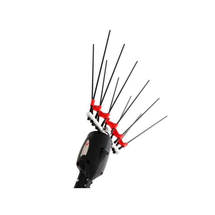Infaco V5000P3EF oliivinkorjuukampa, 720 W, 250 cm, selkäreppuakku