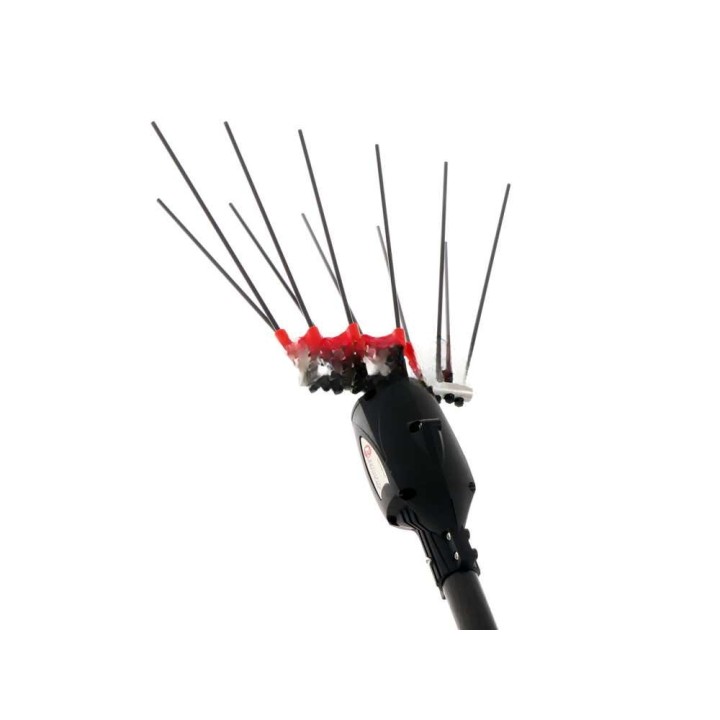 Infaco V5000P3EF oliivinkorjuukampa, 720 W, 250 cm, selkäreppuakku