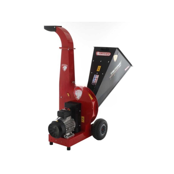 Ceccato Tritone Big -biotrituratori, 10 HP, kolmivaihe 400 V, 80 mm