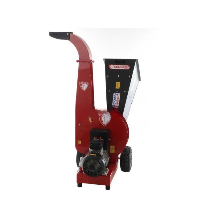 Ceccato Tritone Big -biotrituratori, 10 HP, kolmivaihe 400 V, 80 mm