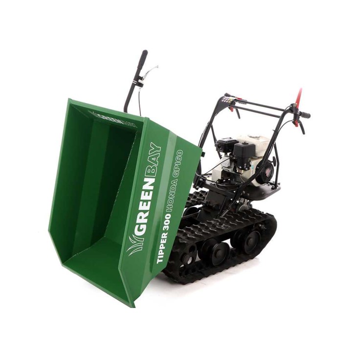 TIPPER 300 telaketjudumper, Honda GP160, 300 kg, 3+1 vaihdetta
