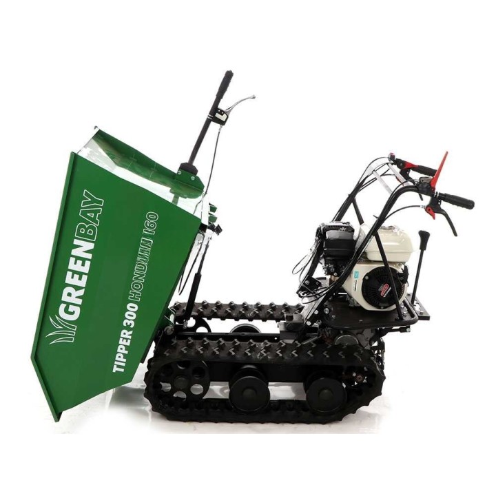 TIPPER 300 telaketjudumper, Honda GP160, 300 kg, 3+1 vaihdetta