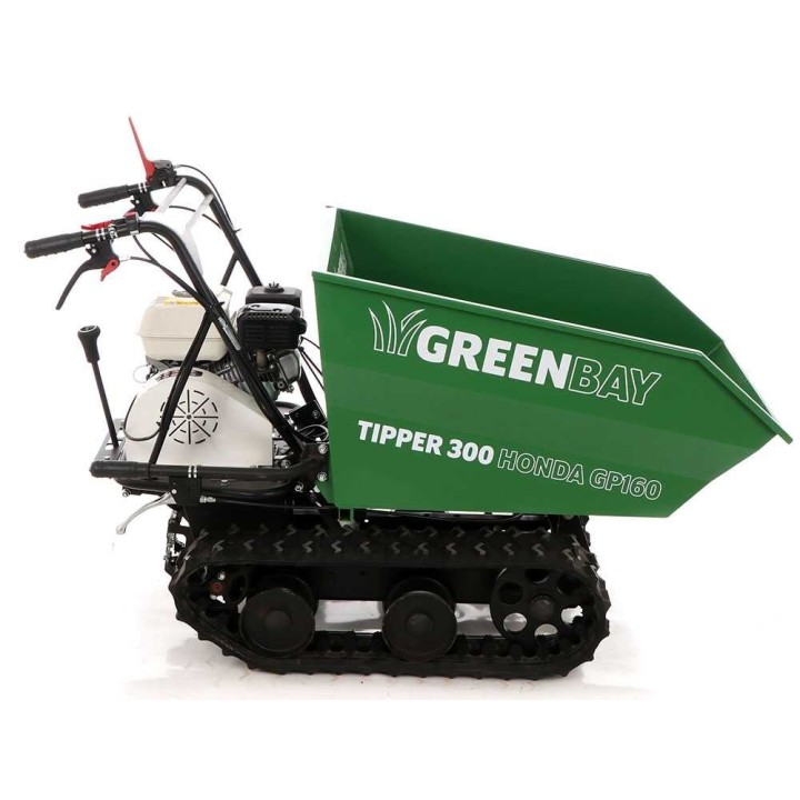 TIPPER 300 telaketjudumper, Honda GP160, 300 kg, 3+1 vaihdetta