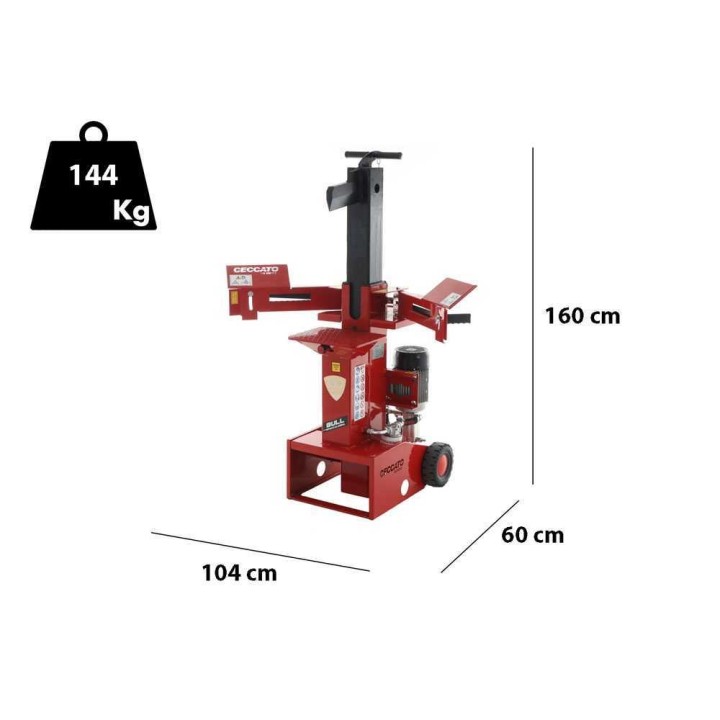 Ceccato Olindo BULL SPLE12T sähköklapikone, 12 t, 4 HP, 400 V