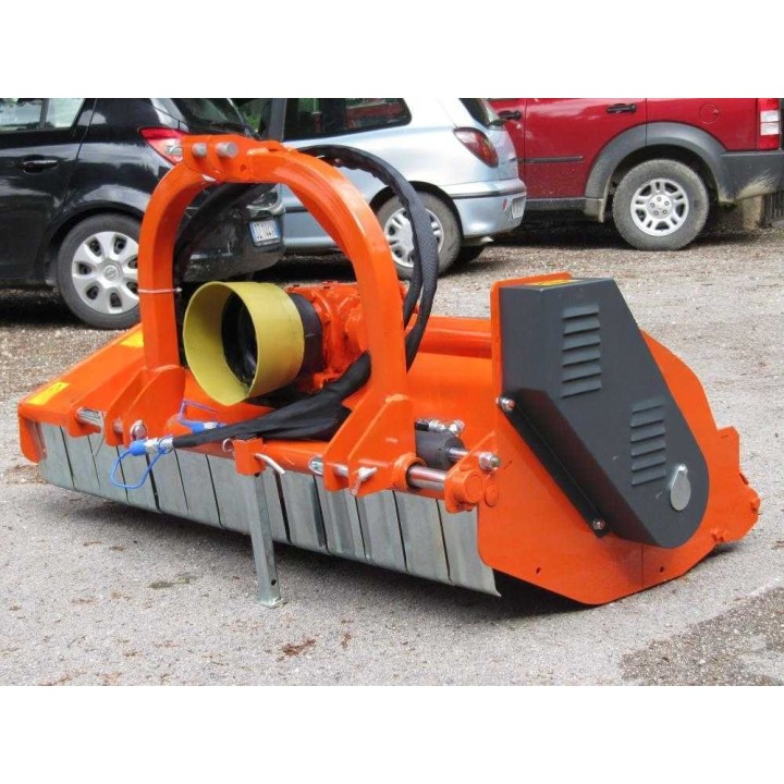 MS 160 traktorimurskain, 160 cm, hydraulinen sivusiirto, hammastetut vasarat