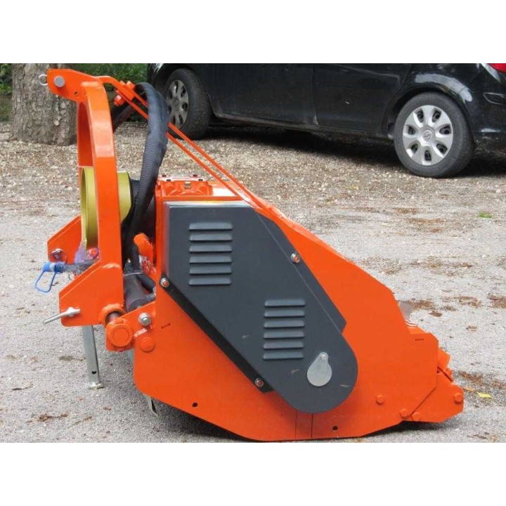MS 160 traktorimurskain, 160 cm, hydraulinen sivusiirto, hammastetut vasarat