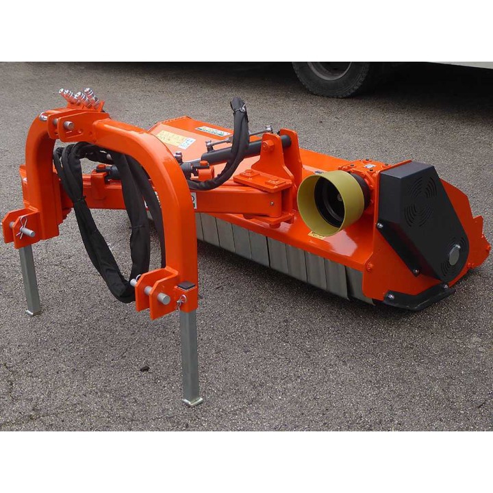 A-MS 140 reunamurskain traktoriin, hydraulinen sivu- ja pystysiirto, 140 cm