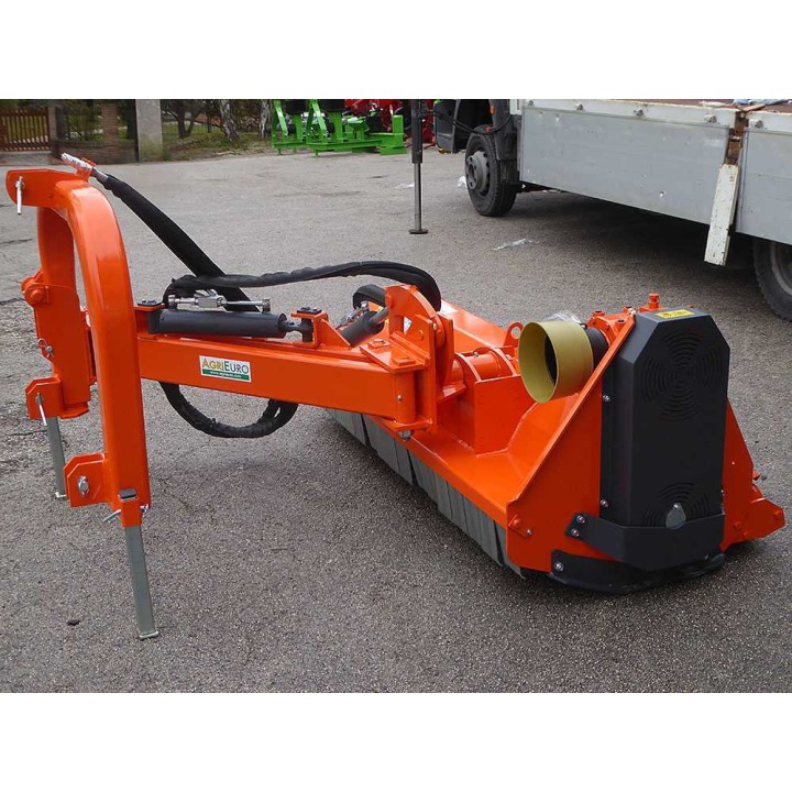 A-PS 200 sivuvarsit-murskain traktoriin, hydraulinen, 200 cm, 70–80 HP