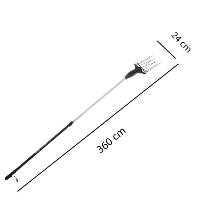 Volpi Olytech Super Power 555 XL oliivinkeruulaite, 240–360 cm, selkäakku