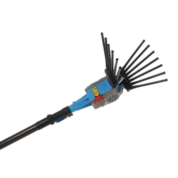 Lisam Oliwatt 2 sähköinen oliivinkerääjä, 12 V, teleskooppivarsi 250–350 cm