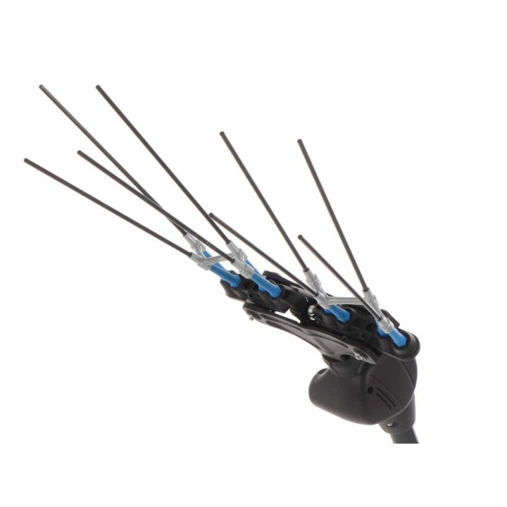 Lisam Thor oliivinkeruukone, 12 V, hiilikuitupiikit, teleskooppivarsi 250–350 cm