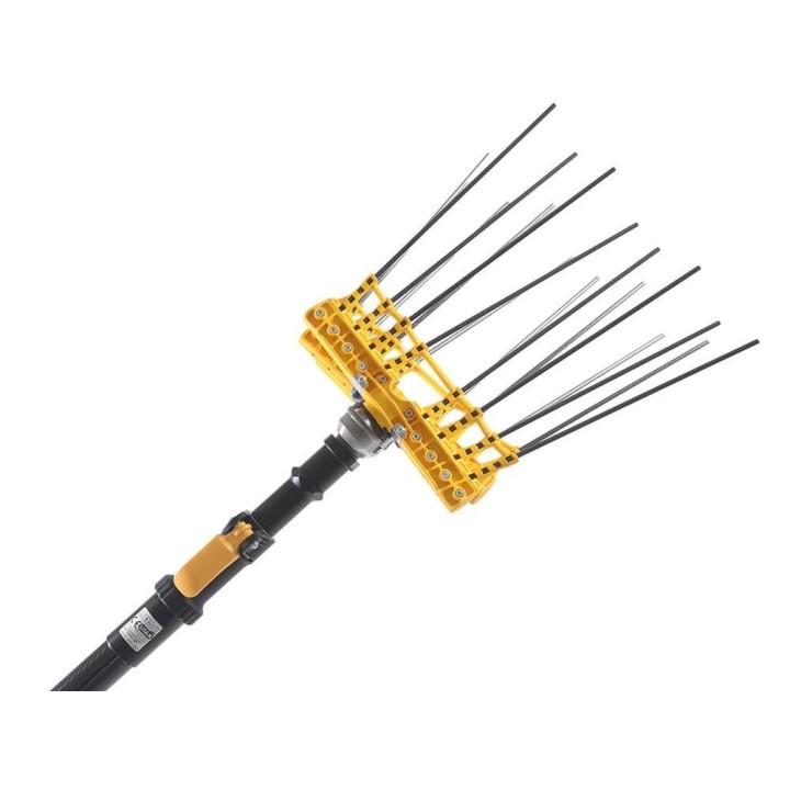 Lisam Swing sähköinen oliivinkerääjä, 12 V, 325 W, hiilikuituvarsi 220–300 cm