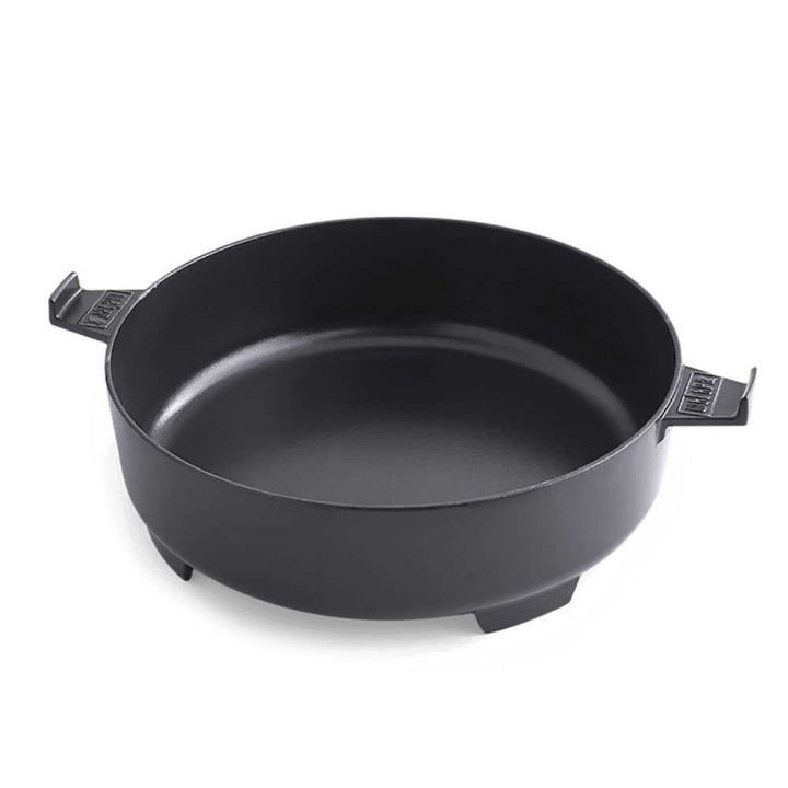 Weber Pietra Cocotte 2 in 1 valurautapata grillaukseen, 6,8 l