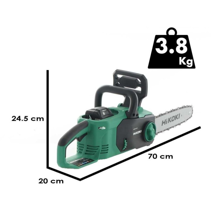 HIKOKI CS3630DB akkumoottorisaha, 36 V, 30 cm, ilman akkua ja laturia