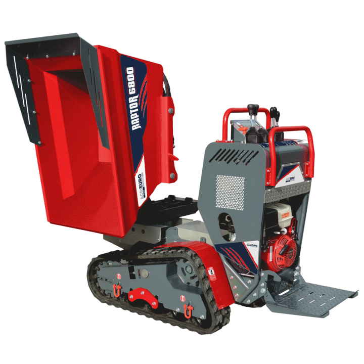 RAPTOR 6800 HEDT 4 0 telaketjukuljetin Honda GXe270 9 HP 700 kg