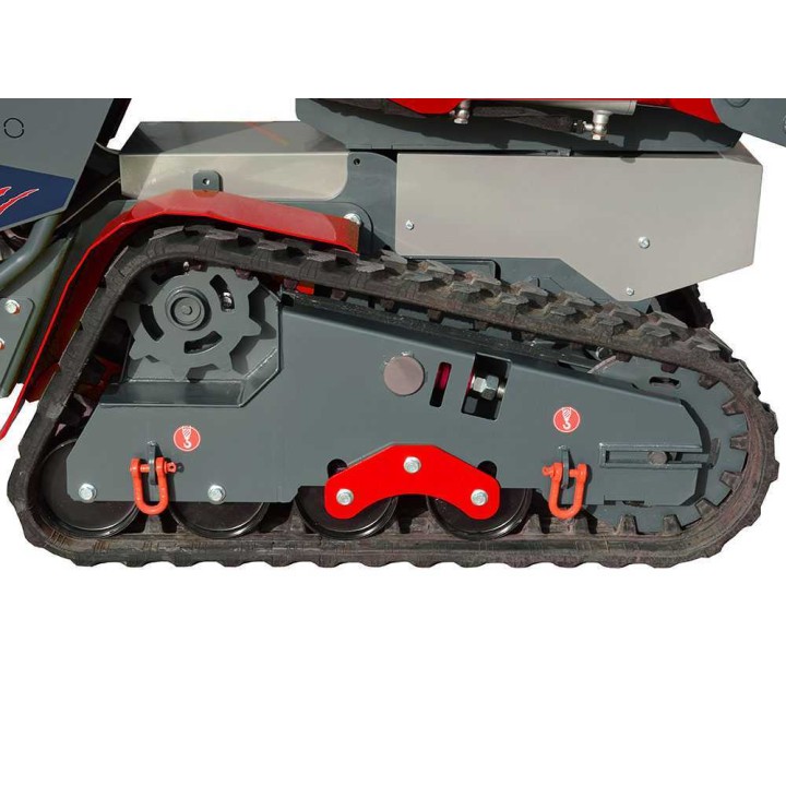 RAPTOR 6800 YEDH 4.0 telaketjukärry, Yanmar L100E, 10 HP, 700 kg