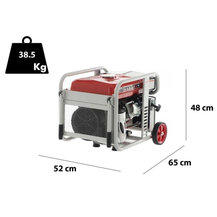GeoTech Pro iGGP5000ES invertterigeneraattori, 4 kW, 230 V, sähkökäynnistys