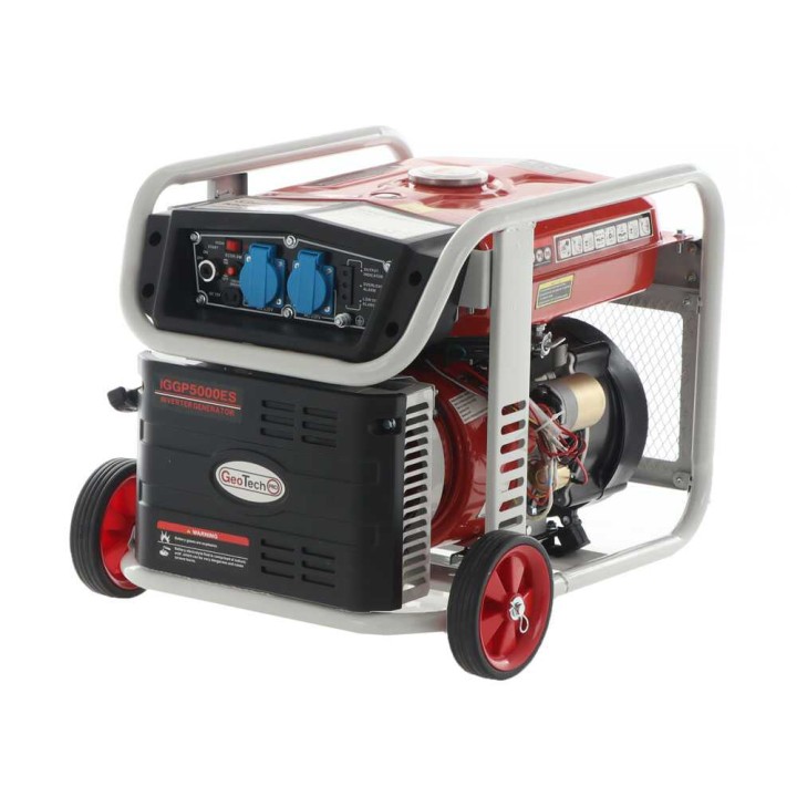 GeoTech Pro iGGP5000ES invertterigeneraattori, 4 kW, 230 V, sähkökäynnistys