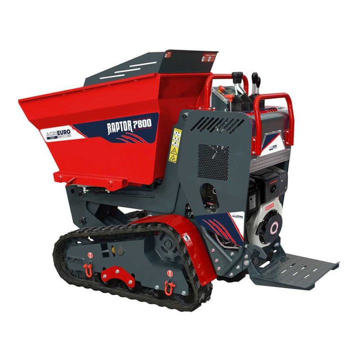 RAPTOR 7800 YEDT moottorikippikärry, Yanmar L100E, 10 HP, 800 kg